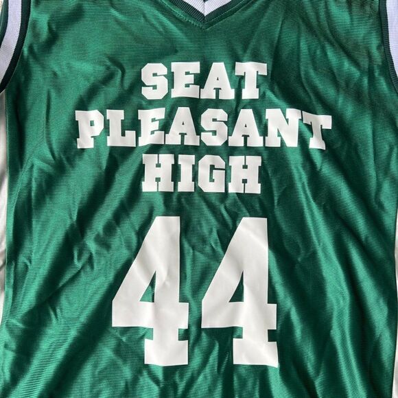Unbranded "Swagger" Seat Pleasant High #44 Apple TV Set Used Jersey SUPER RARE - Picture 4 of 4